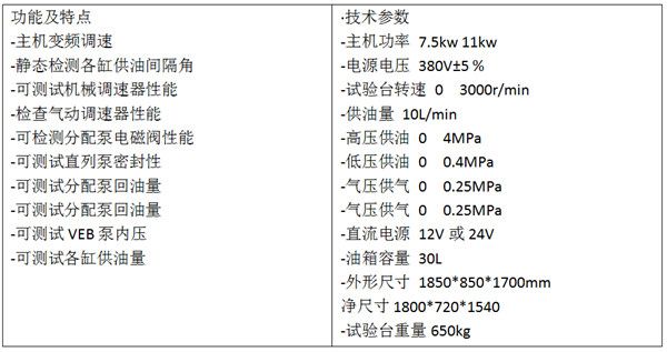 8PSB喷油泵试验台